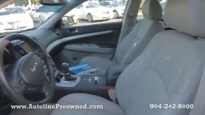 2008 Infiniti G35 Sedan Sport at Autoline Preowned For Sale Used Test Drive Review Jacksonville