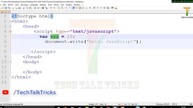 Variable in JavaScript | JavaScript Variable | What are variables in JavaScript? | Part -3