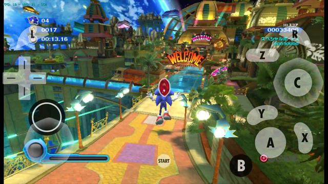 Running Sonic Colours (Wii game) on android (Dolphin Emulator Wii and Gamecube)