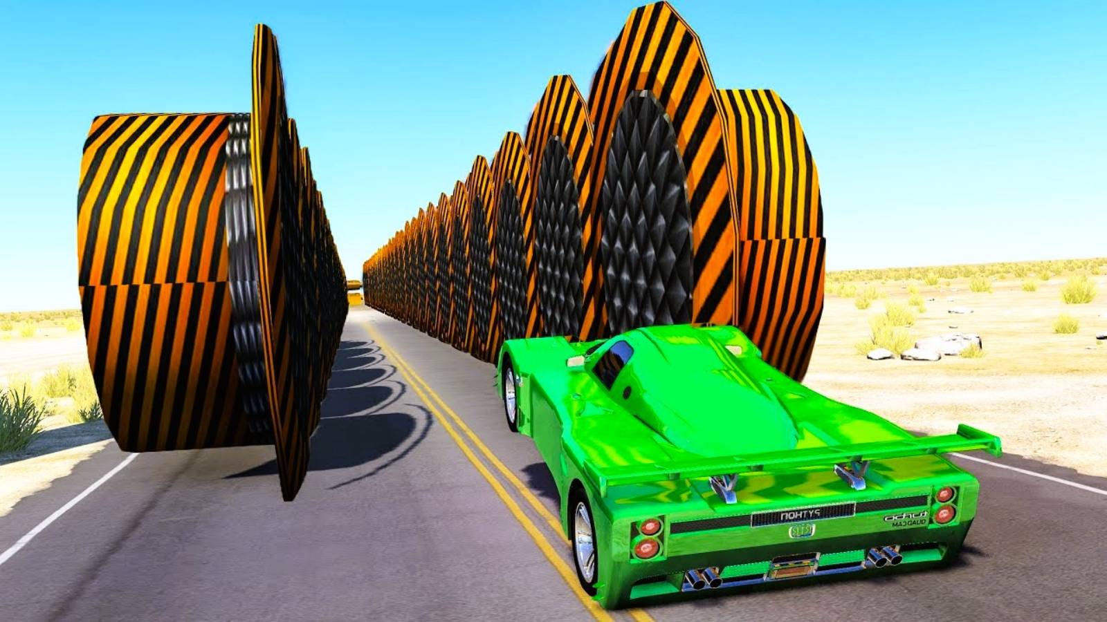 Машины vs Пилы - 1 часть игра про машины смотреть онлайн