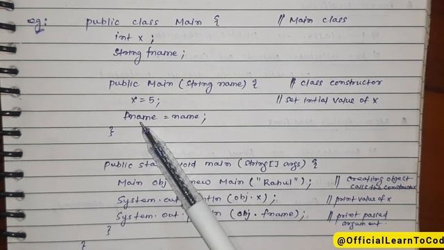 Constructors in Java || #constructor #constructors #javaforbeginners #javaprogramming #learntocode