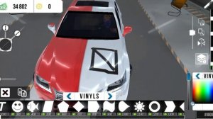 Как сделать винил в стиле OFF-WHITE SUPRIME на любую машину в кар паркинг мультиплеер