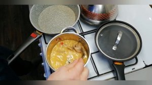 прекрасный суп с креветками и сливками