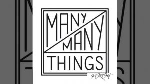 SO MANY THINGS (слишком много всего) - (official trek)