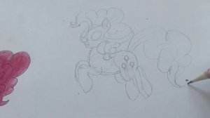 Как нарисовать пони Пинки Пай/поэтапно/Легко и просто)