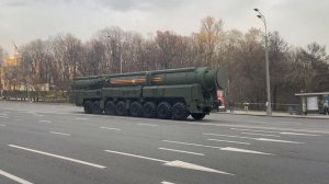 08. Военная техника едет по Москве на репетицию Парада Победы (28.04.2022, часть 8 из 9)