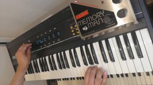 Ensoniq ESQ-1 and Electro-Harmonix Deluxe Memory Man