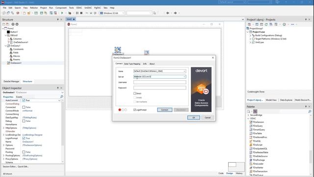 How to Connect Devart Oracle Data Access Components to Oracle Database | Step-by-Step Tutorial