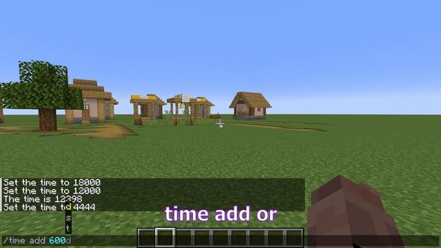 Minecraft - How to Change Time (3 WAYS ) смотреть онлайн