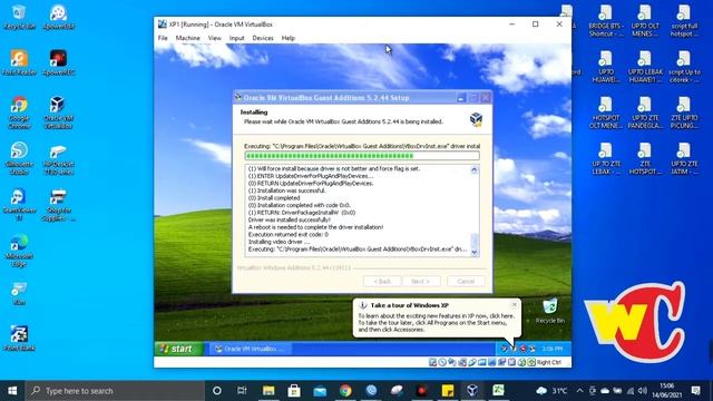 cara sharing folder windows xp yang berjalan di virtualbox смотреть онлайн