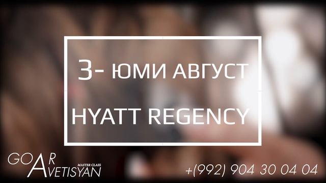 Мейкап-тур Гоар Аветисян. Таджикистан Душанбе 2018 смотреть онлайн