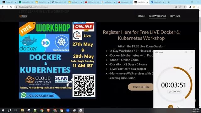 Free LIVE Docker Kubernetes and #Virtual Machines Weekend Workshop Part2/2 28th May 2023 смотреть онлайн