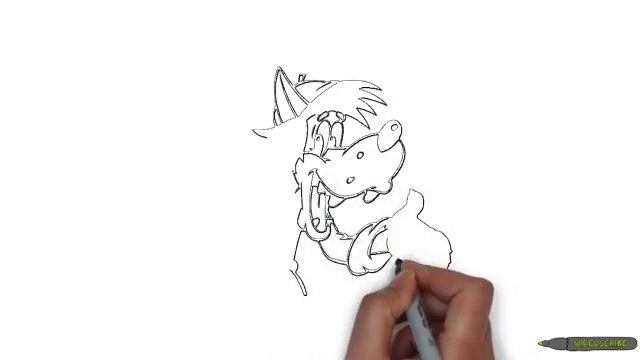 Рисованное видео. Как нарисовать волка из "Ну, погоди" смотреть онлайн