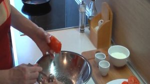 Помидоры, фаршированные мясом видео рецепт. Книга о вкусной и здоровой пище