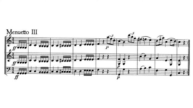 Beethoven: 6 Minuets For Two Violins And Cello, WoO 9