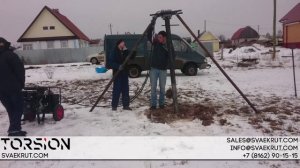 Сваекрут  Торсион Проверка мощности установки