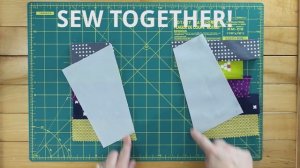 How to make a Scrappy Zig Zag Block - Modern Quilting Tutorials