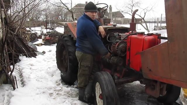 Вся правда о запуске трактора редукторным стартером.