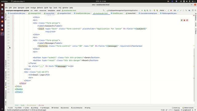 Sending Simple Email Using Apache Commons Email | Thymeleaf | Spring Boot смотреть онлайн