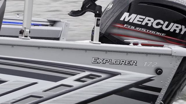 Рыболовный алюминиевый катер Smoker Craft Explorer 172