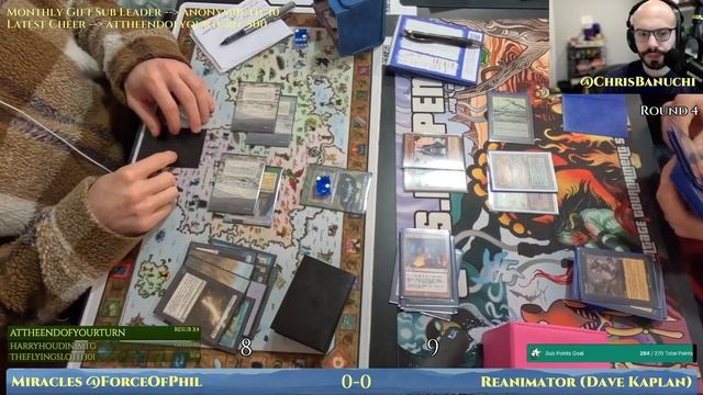 Reanimator vs Miracles [MTG Legacy] смотреть онлайн