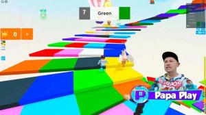 Мы с Катей чемпионы в Tower of Color Block