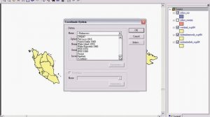 Malaysia WGS-84, RSO and Cassini Projection