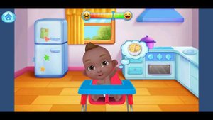 КРОШКА БОСС Мультик игра про уход за малышом 1 часть