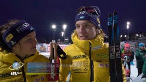 #OST17 Persson and Samuelsson 5th in single mixed relay