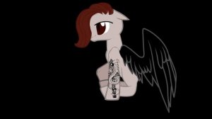 [Пони клип] слёзы на асфальте (по конону)