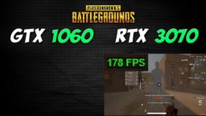 GTX 1060 6 GB VS RTX 3070 8 GB/ТЕСТ ФПС В PUBG/FPS TEST IN PUBG/ПАБГ/I7-8700K + RTX 3070