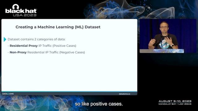 Using ML to Detect Residential Proxies | DataDome Head of Research | Black Hat USA смотреть онлайн