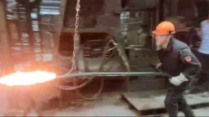 На заводе Кузнечный цех