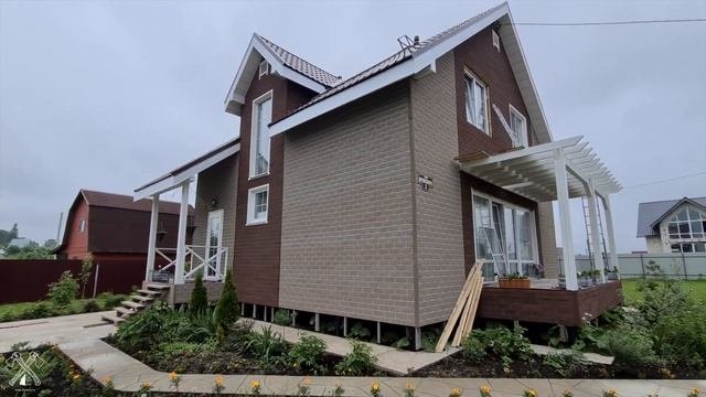 Хауберк течет или Валдайский Мастер косячит? Каркасный дом с отделкой Hauberk. Гарантия на дом 100