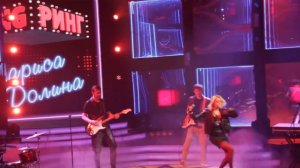 Елена Максимова в образе Ларисы Долиной (Половинка моя) Репетиция