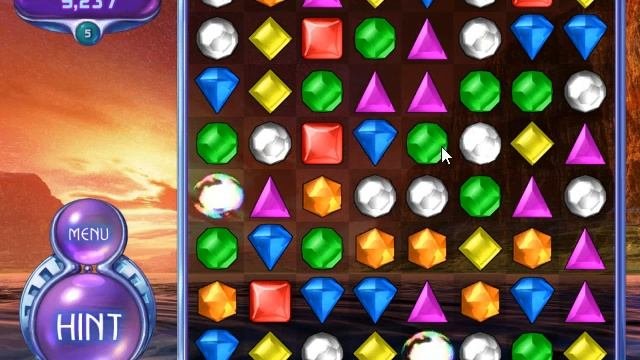 Bejeweled 2 Deluxe Gameplay - Part 35 - By Kaspars Bariss - Why My Method Not Work To Beat Duong?