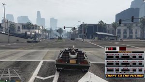 НАЗАД В БУДУЩЕЕ в GTA V!  (Моды)