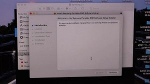 Samsung SSD T5 Setup MacBook