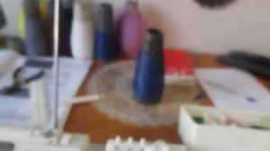 Ура! Все-таки я его связала! Шарф на двухфонтурной машине. Часть 2.