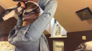 Мастер-класс по завязыванию платков от мамы Ксюши!)