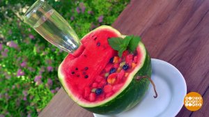 Крюшон в арбузе. Доброе утро. Фрагмент выпуска от 08.09.2023