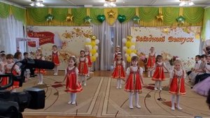 Танец "Я -модная матрешка" дети средней группы детского сада