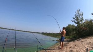 летняя рыбалка Фидер ловля леща подлещика рыбалка Марий ЭЛ