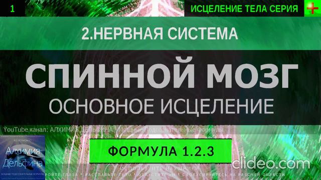 Здоровый Спинной Мозг ГЛУБОКОЕ ИСЦЕЛЕНИЕ (резонансный саблиминал)