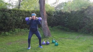 Моя тренировка с гирями , для всех кто старше 60 ти лет.