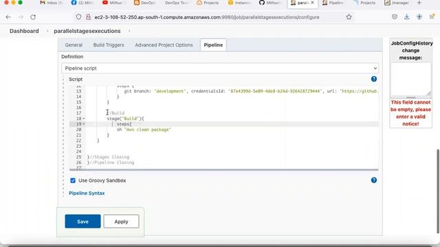 Jenkins Parallel Stage Execution - Mithun Technologies - 9980923226