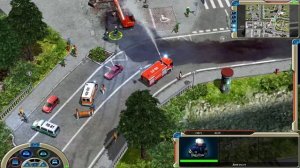 EMERGENCY 3 (911) - Миссия 7: Бензовоз врезался в кафе! 100% [HD]