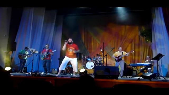 Группа "Эвергрины" (я-на бас-гитаре) - 02.07.2016-Фестиваль музыки РЕГГИ - песня "Кошмарный сон"-1 смотреть онлайн