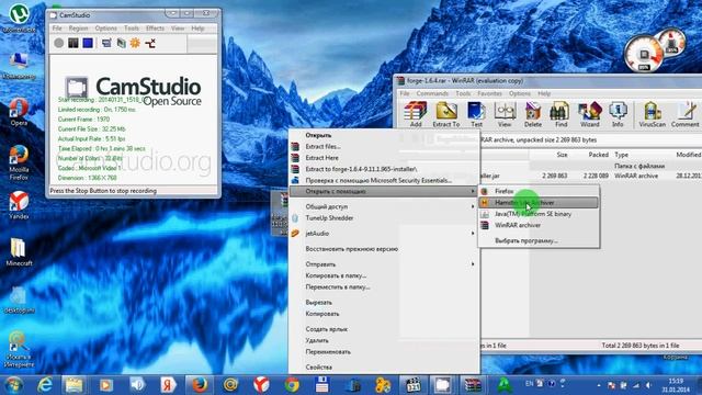 Как установить Minecraft Forge для версий 1.6.2, 1.6.4, 1.7.2? смотреть онлайн