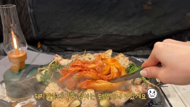 [VLOG] 잔잔했던 호수에서 벌어진 갑작스러운 우중캠핑